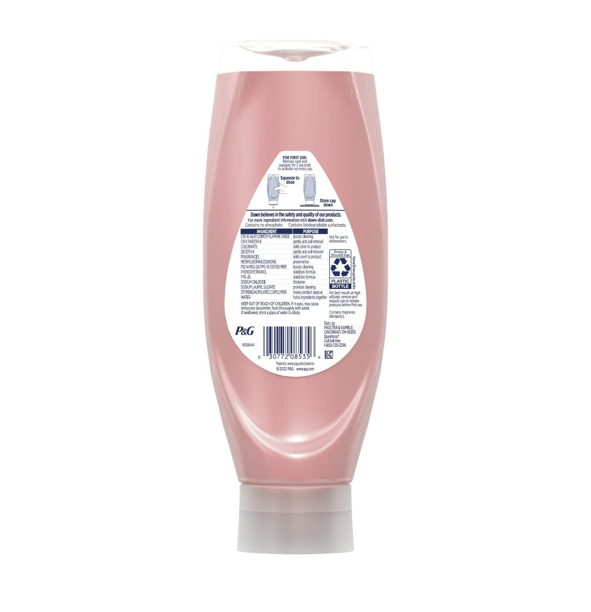 Dawn Ez Squeeze Pomegranate and Rose Water 2 pack