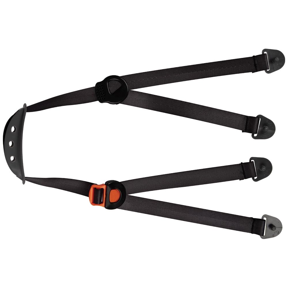 Klein Tools KHHSTRP Chin Strap for Hard Hat, Multi-point Adjustment and Soft Chin Cup, Fits Klein Tools Hard Hats