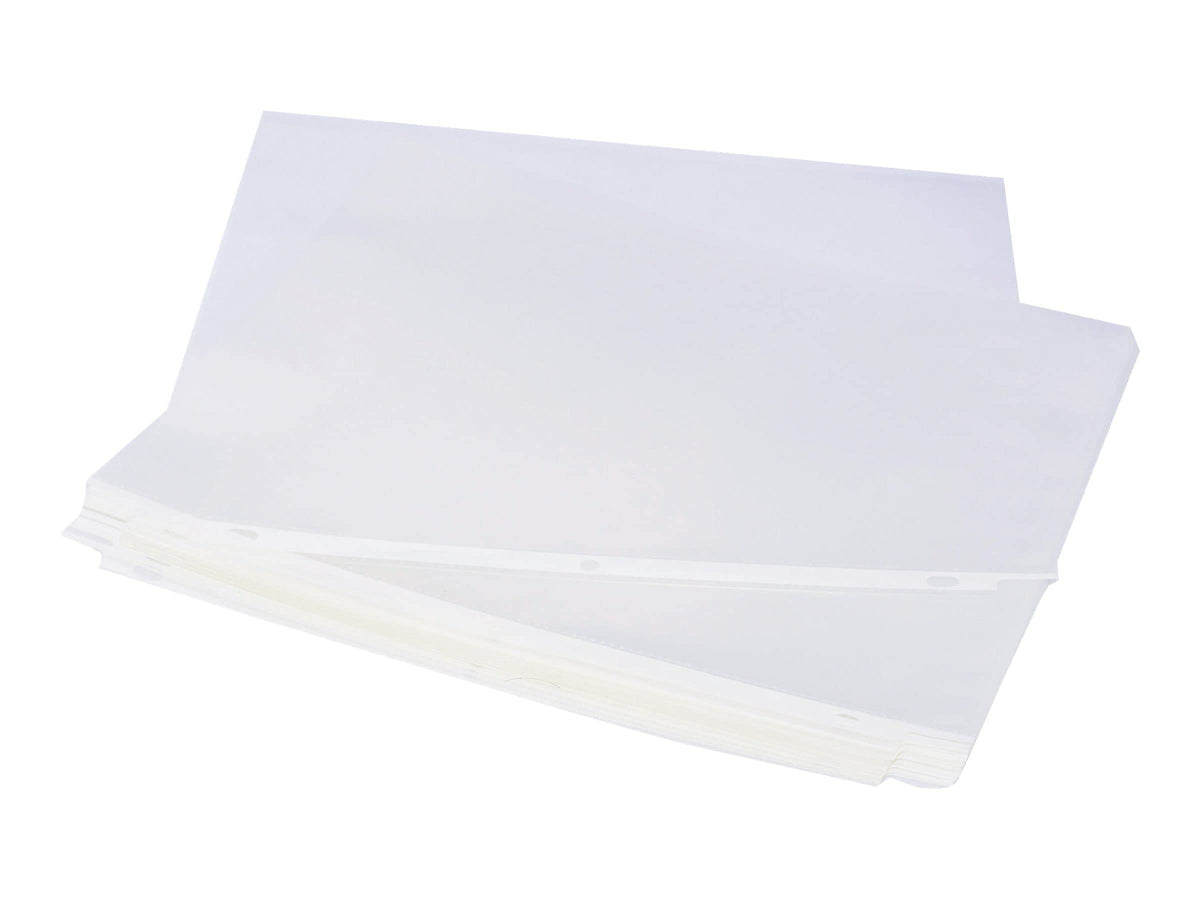 Universal UNV21125 Standard Top-Load Poly Sheet Protectors - Letter, Clear (100/Box)
