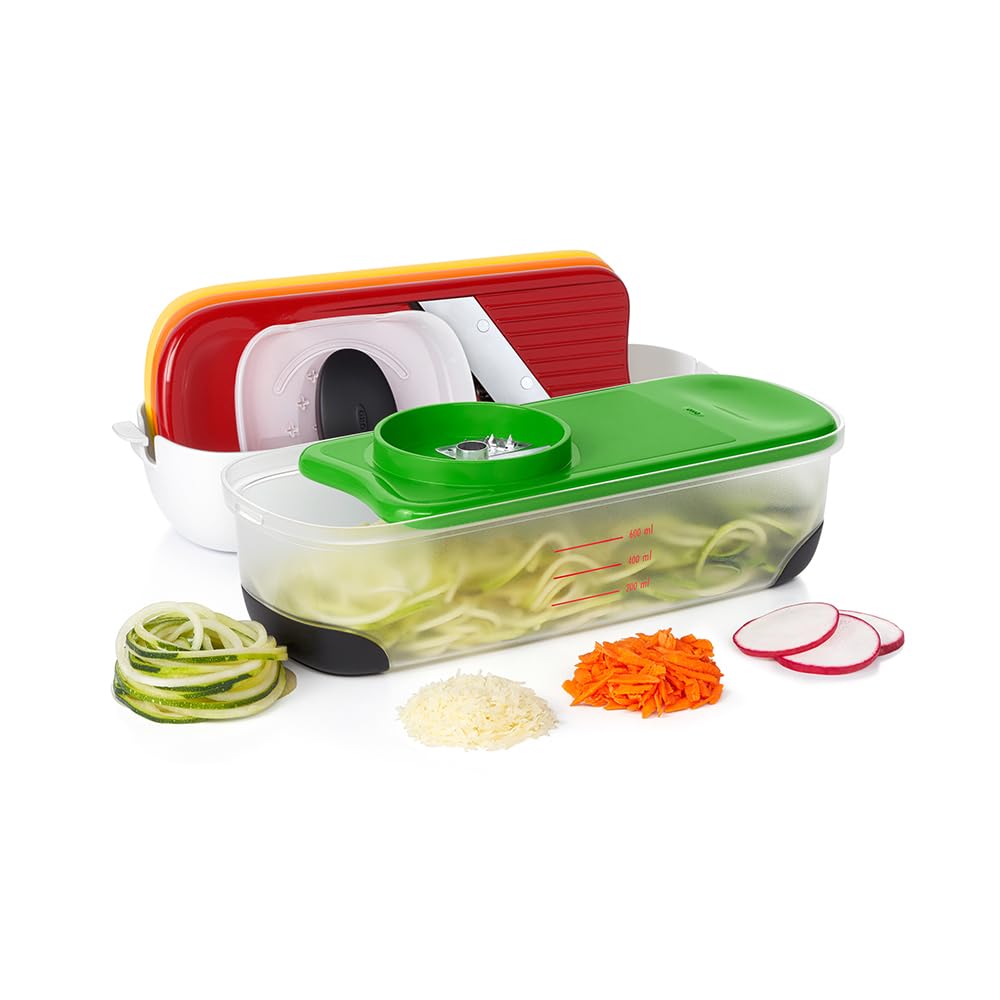 OXO Good Grips Spiralize Grate & Slice Set, Multi color