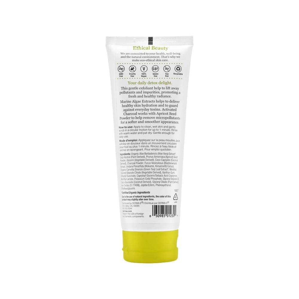 Derma-E Purifying Daily Detox Scrub Unisex Scrub 4 oz