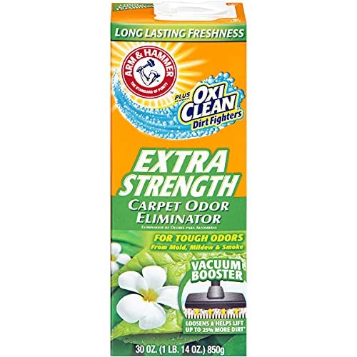Arm & Hammer Extra Strength Odor Eliminator for Carpet and Room, 30 Ounce (Pack of 6) by Arm & Hammer