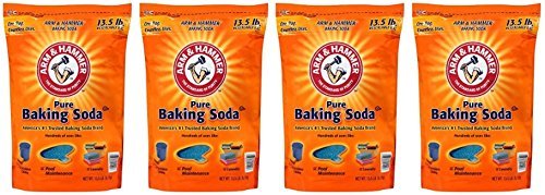 13.5 Pounds Arm & Hammer Pure Baking Soda - 4 PACK