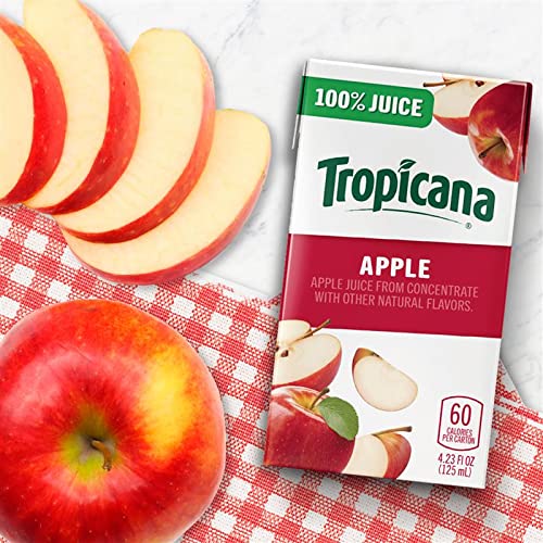 Tropicana 100% Juice Box, 3 Flavor Classic Variety Pack, 4.23oz (Pack of 44)