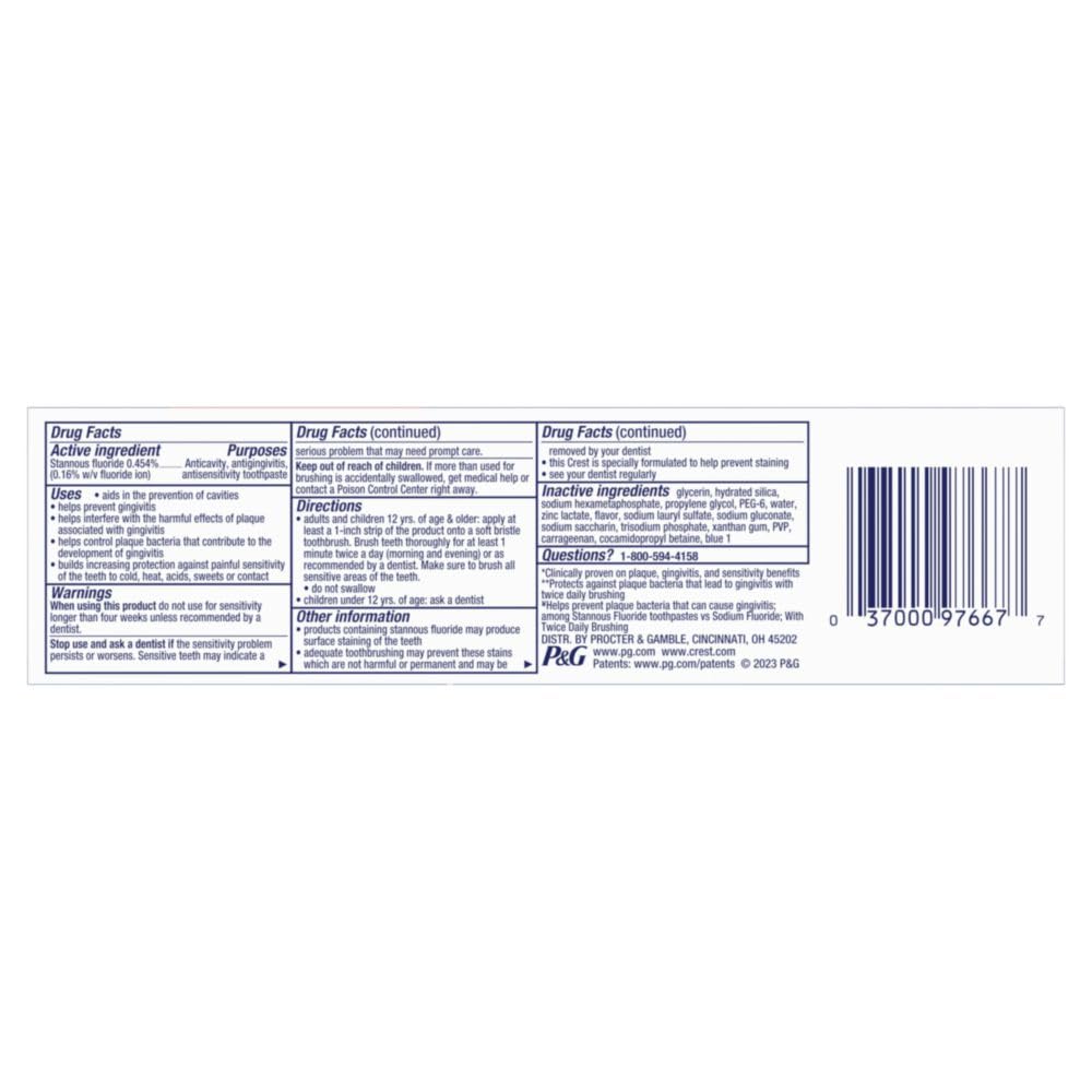 Crest Pro-Health Advanced Deep Clean Mint Toothpaste, 5.1 oz,
