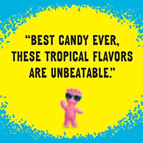 SOUR PATCH KIDS Tropical Soft & Chewy Candy, Bulk Candy, 12 - 3.5 oz Boxes