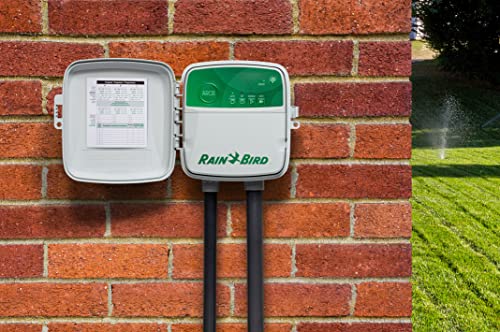 Rain Bird ARC8 App-Based Indoor/Outdoor Smart Irrigation WiFi Timer/Controller, 8-Zone/Station, EPA WaterSense Certified, Compatible with Alexa