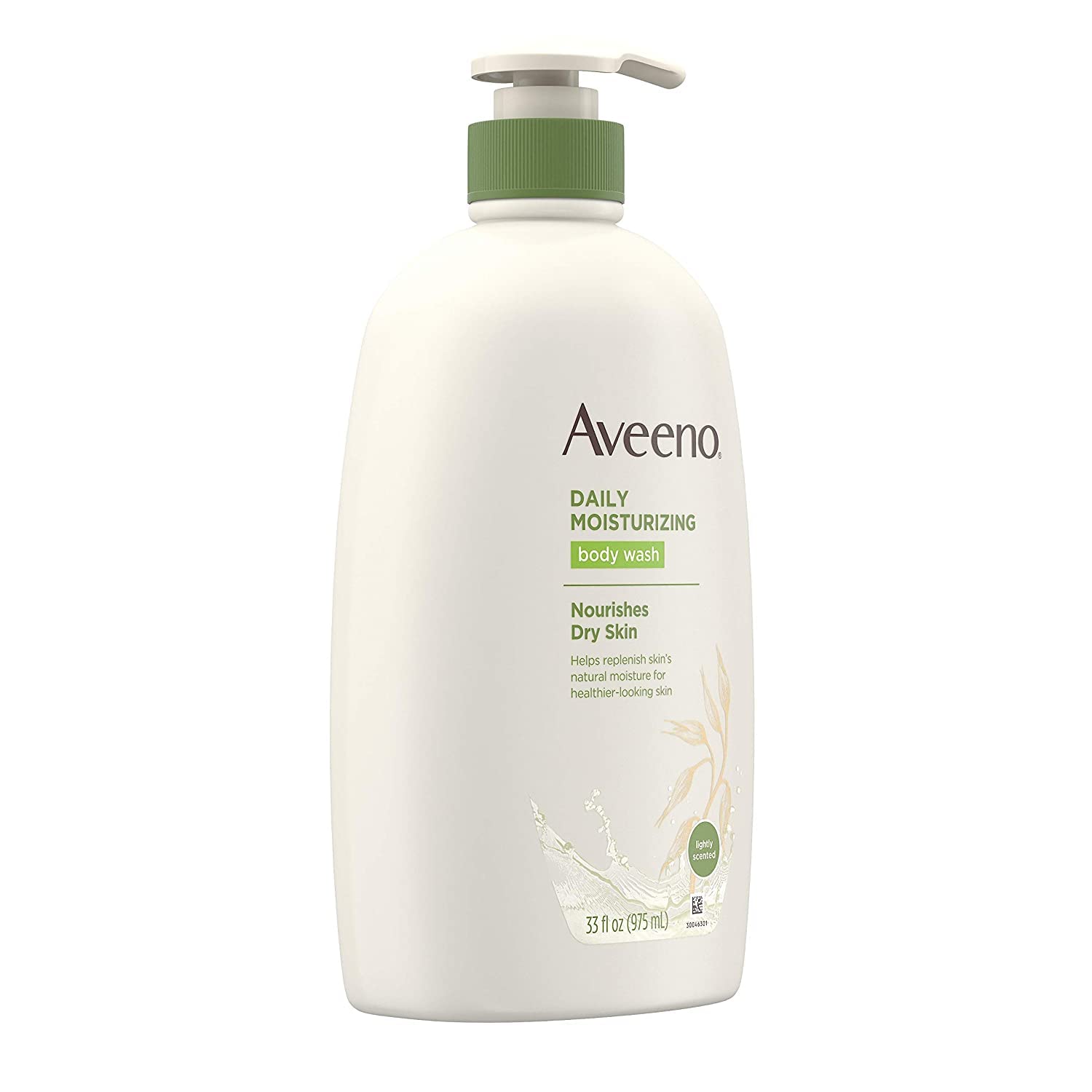 Aveeno Active Naturals Body Wash - Daily Moisturizing - Net Wt. 33 FL OZ (975 mL) Per Bottle - Pack of 2 Bottles
