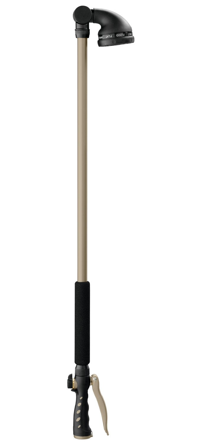 Orbit 56580Z 9 Pattern Turret Wand with Ratcheting Head, 36", Titanium