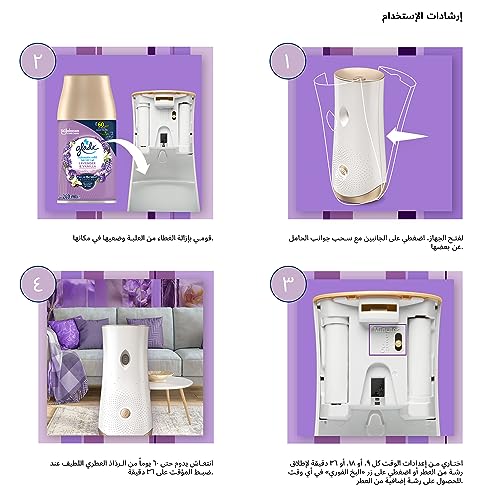 Glade Automatic Spray Refill 175G (269Ml) Lavender Package May Vary) Pack of 3