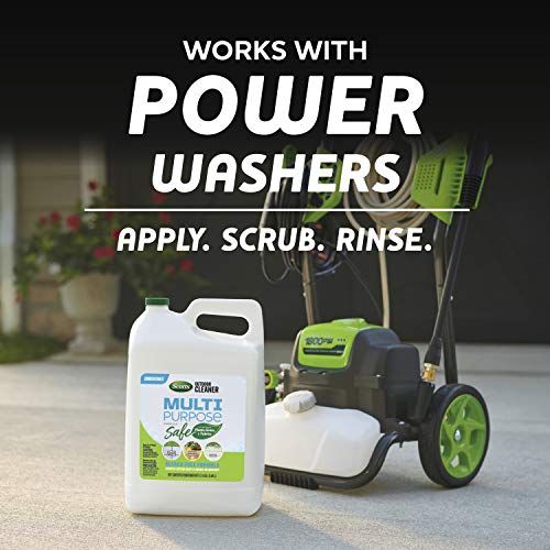 Scotts Outdoor Cleaner Multi Purpose Formula: Concentrate, Bleach-Free, Use on Decks, Siding, Stone and Patio Furniture, 2.5 gal.
