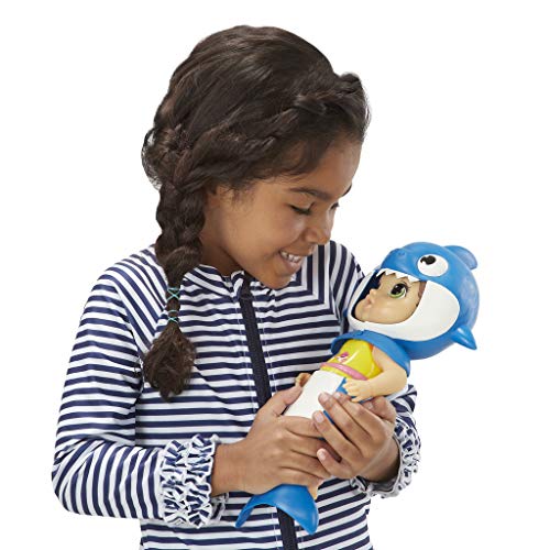 Baby Alive- Baby Shark Brunette, Multicolour (Hasbro E8595FF1)
