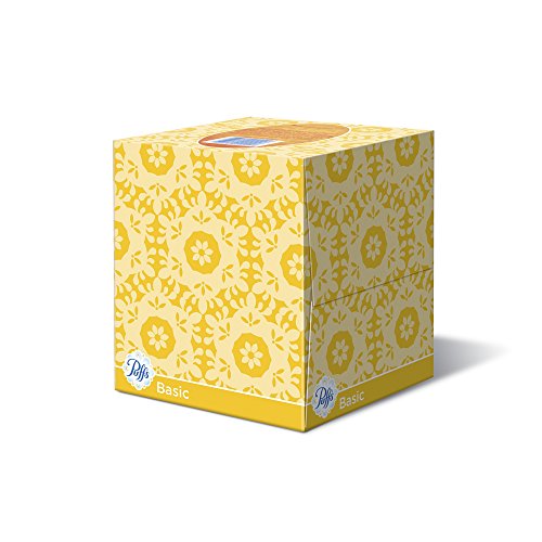 Puffs Basic Facial Tissues; 64 Count; 1 Cube Box (64 Tissues In Box)