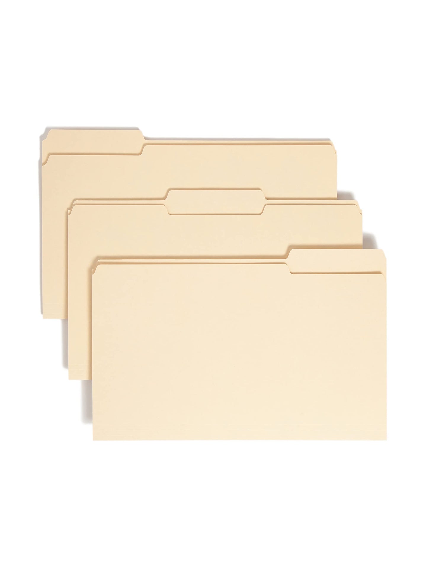 Smead 100% Recycled File Folder, 1/3-Cut Tab, Legal Size, Manila, 100 per Box (15339)