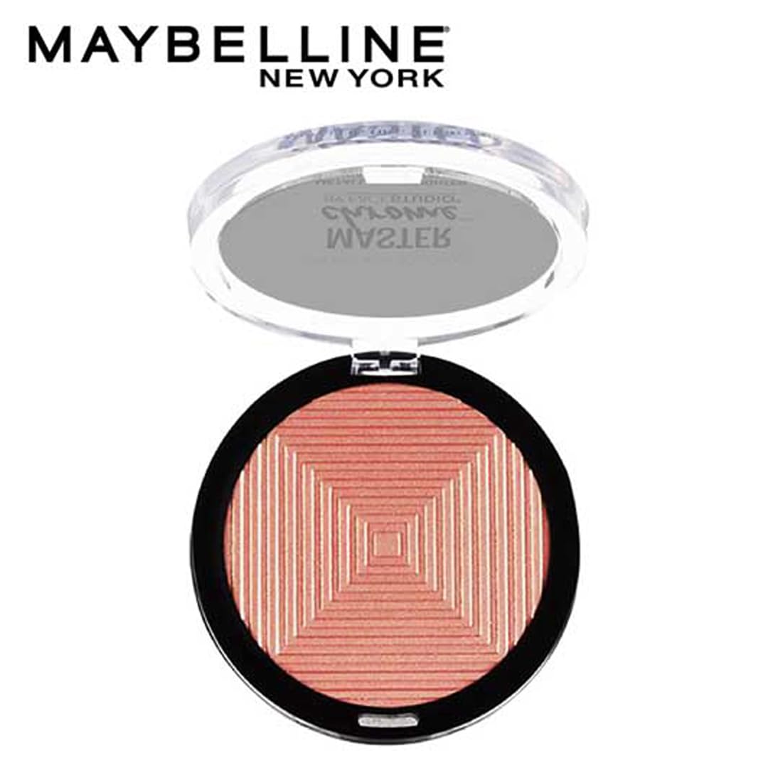 Maybelline New York Facestudio Master Chrome Metallic Highlighter Makeup, Molten Rose Gold, 0.24 oz.