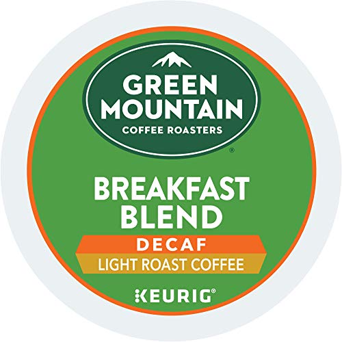 Green Mountain Coffee Roasters Decaf Breakfast Blend, K-Cup Portion Pack for Keurig K-Cup Brewers (Pack of 48)