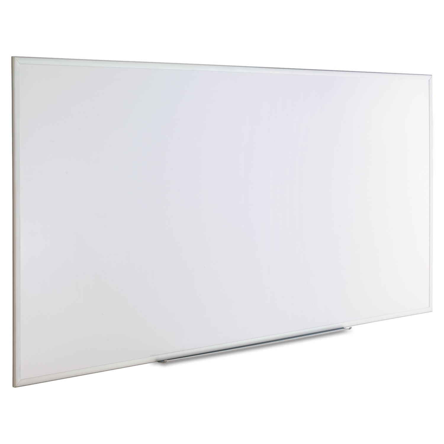 Universal 43627 Dry Erase Board, Melamine, 96 x 48, Satin-Finished Aluminum Frame