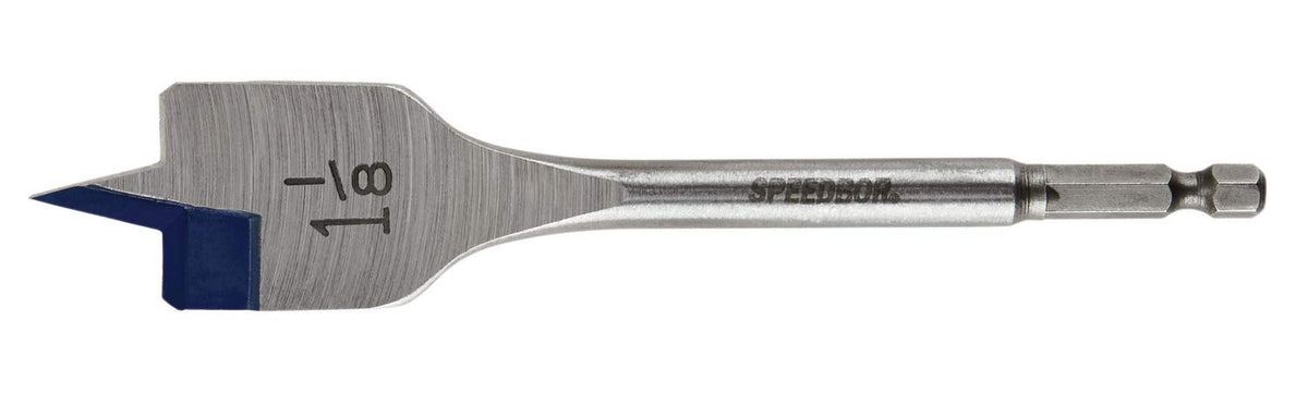 Irwin Tools IRWIN SPEEDBOR Spade Wood Drill Bit 1-1/8" X 6" (88818)