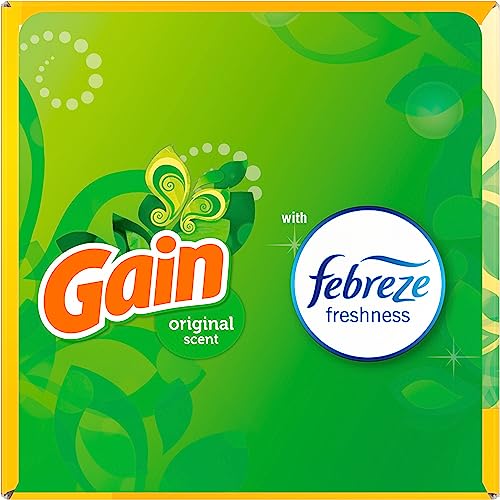 Glad Medium Trash Bags, 8 Gallon, Gain Original with Febreze Garbage Bags, With Odor Control and Drawstring, 26 Count