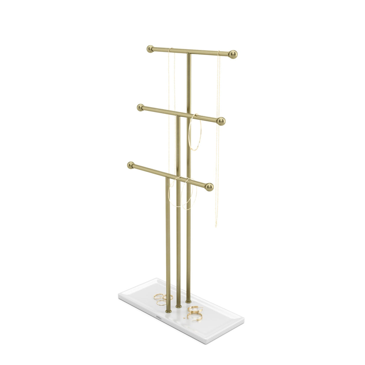 Umbra Trigem Jewelry Stand, Gold