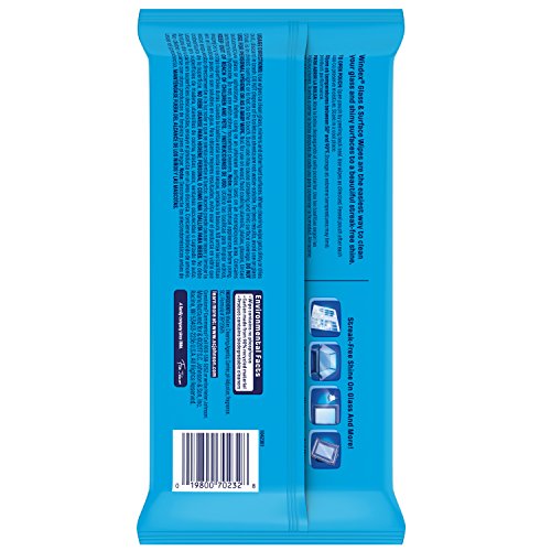Windex Glass and Multi-Surface Cleaning Wipes, 28 Count