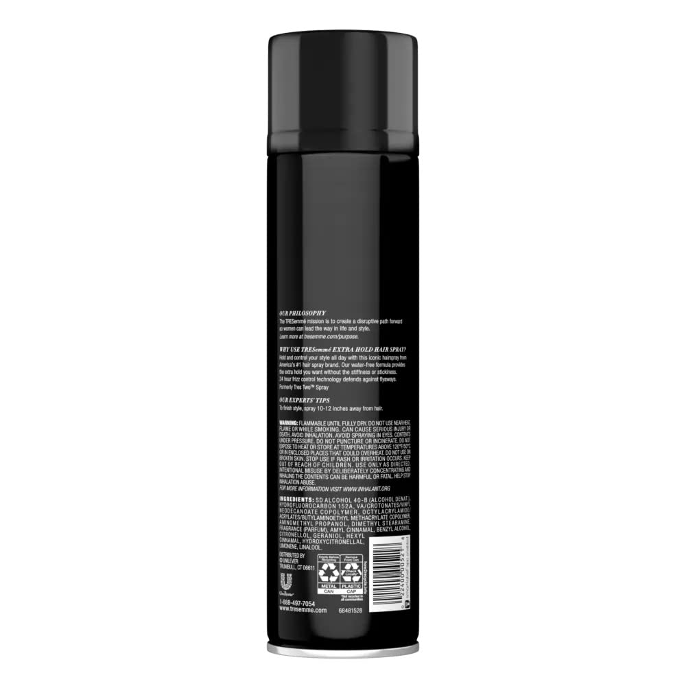Tresemme Tres Two Hair Spray Extra Hold (Pack of 3)