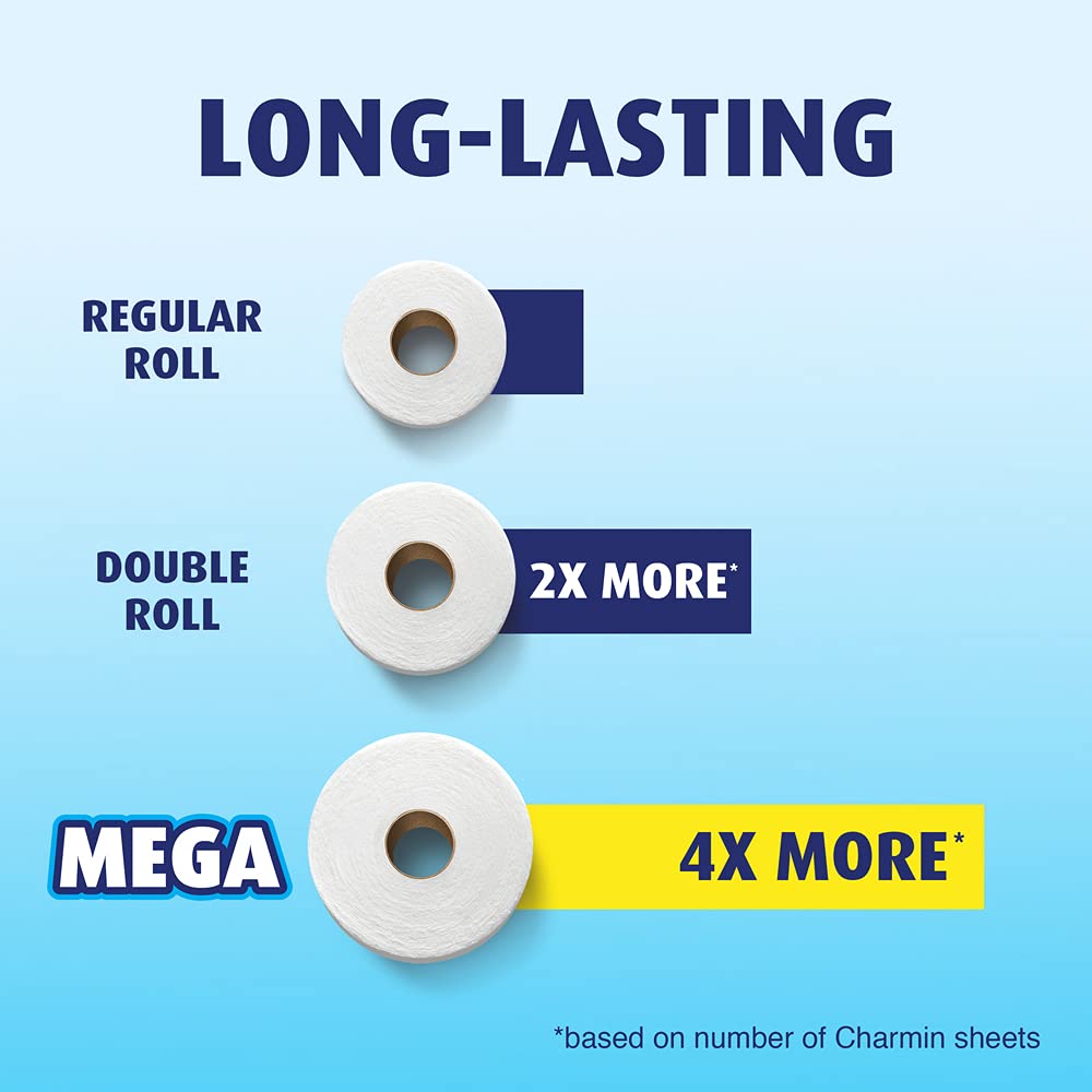 Charmin Essentials Soft Toilet Paper 12 Mega Rolls