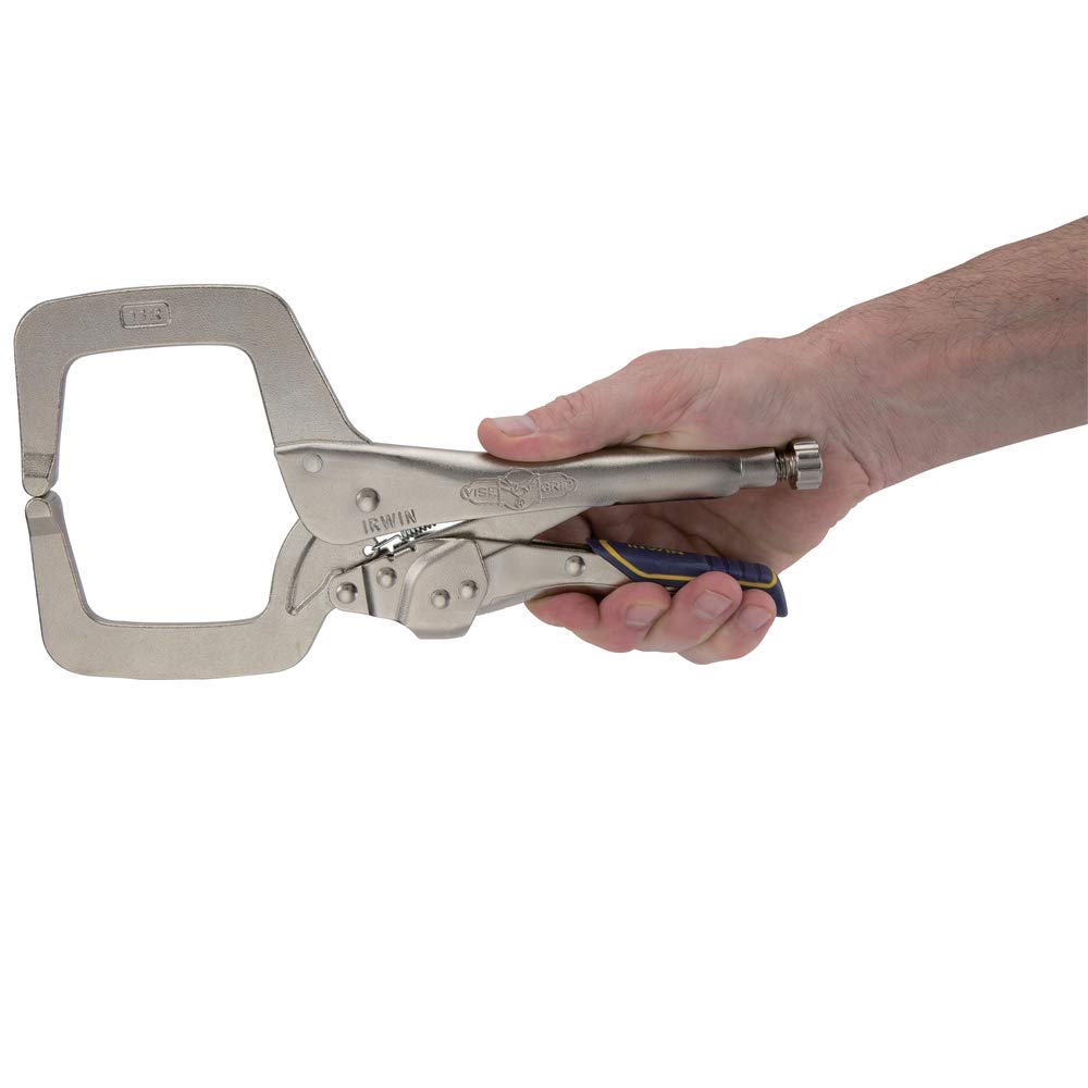 IRWIN VISE-GRIP Welding Pliers, Fast Release, C-Clamp Locking, 11-Inch (IRHT82584)