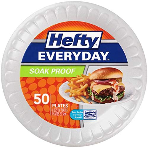 Hefty Everyday Flat Plate (Pack of 4)