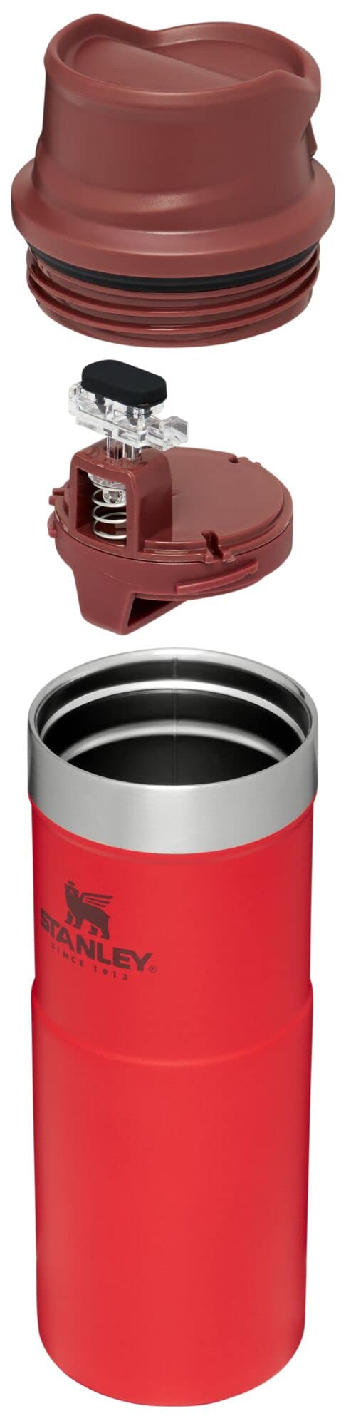 Stanley Trigger-Action Travel Mug 16OZ Lava