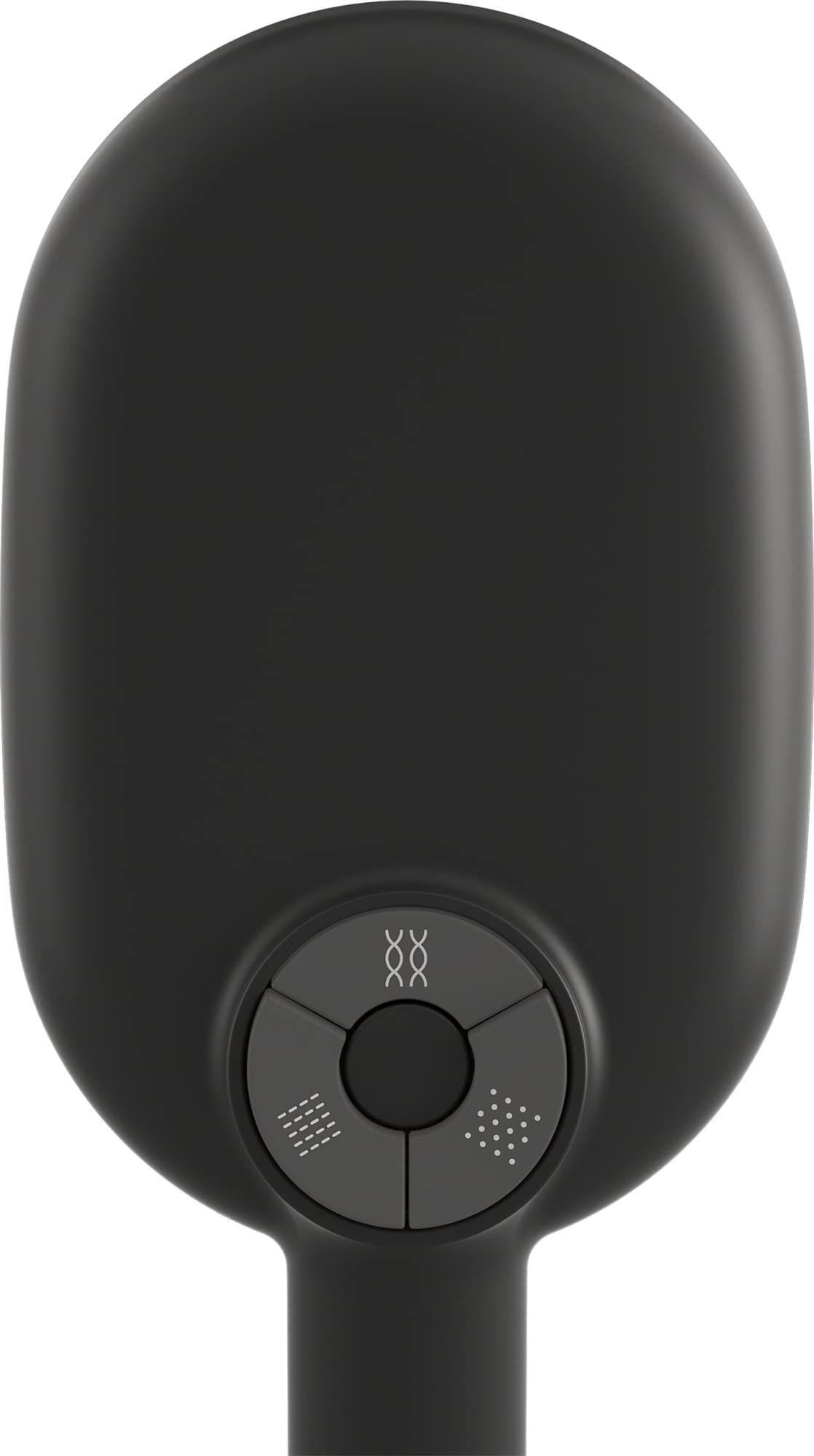 KOHLER 26284-G-BL Statement Oblong MULTIFUNCTION HAND SHOWER, Maximum Spray Performance with Three Spray Experiences, Matte Black, 1.75 GPM