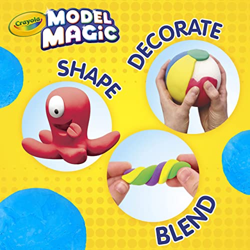 Crayola Model Magic Modeling Compound, Blue, 4 oz. Pouch