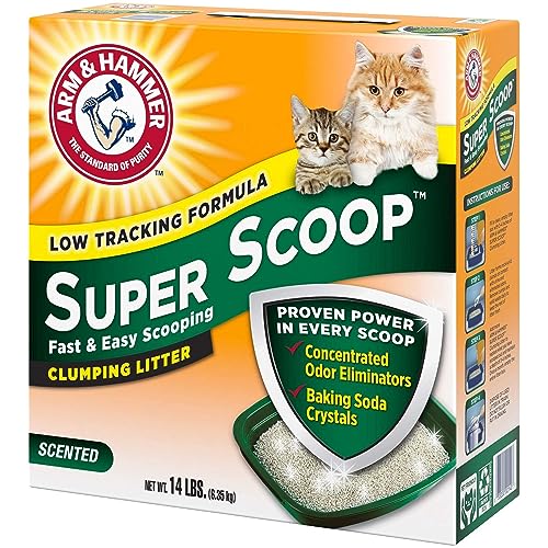 Arm & Hammer Super Scoop Clumping Litter Fresh Scent 14lb