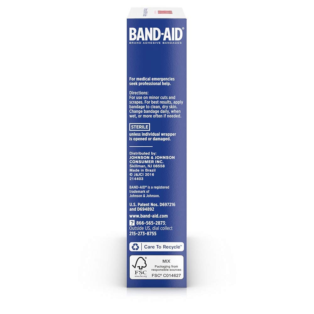BAND-AID Adhesive Pads Comfort-Flex Large 10 Each (Pack of 6)