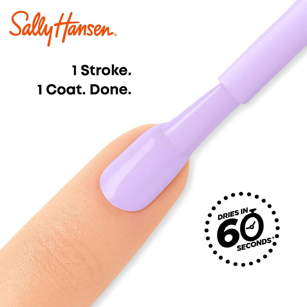Sally Hansen Insta-Dri®, Grape Shifter, Quick Dry, Long Lasting, Streak-Free Shine, Purple Nail Polish
