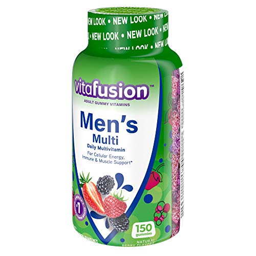 Vitafusion Men's Powerful Multi - Natural Berry 150 Gummies