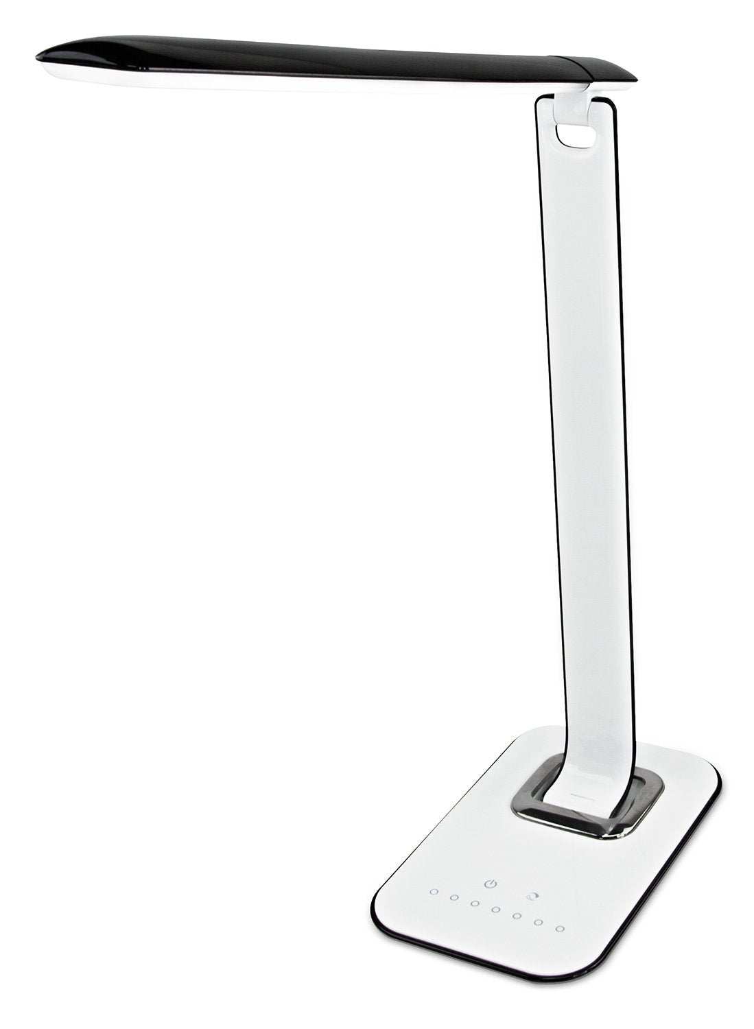 Turcom LED Desk Lamp With USB Charging Port Dimmable Touch Controls w/Color Adjustment, Eye Care Task Lamp, 5W, 1000 Lux,Multicolor