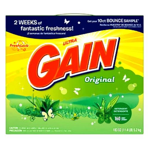 Gain Detergent Powder, 183-Ounce