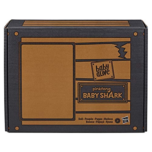 Baby Alive- Baby Shark Brunette, Multicolour (Hasbro E8595FF1)