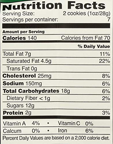 Tate's Bake Shop Cookies-Chocolate Chip, 7 Ounce