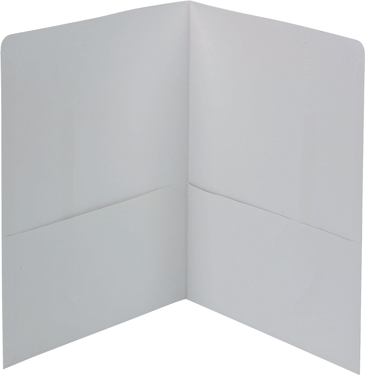 Smead Two-Pocket Heavyweight Folder, Letter Size, White, 25 per Box (87861)