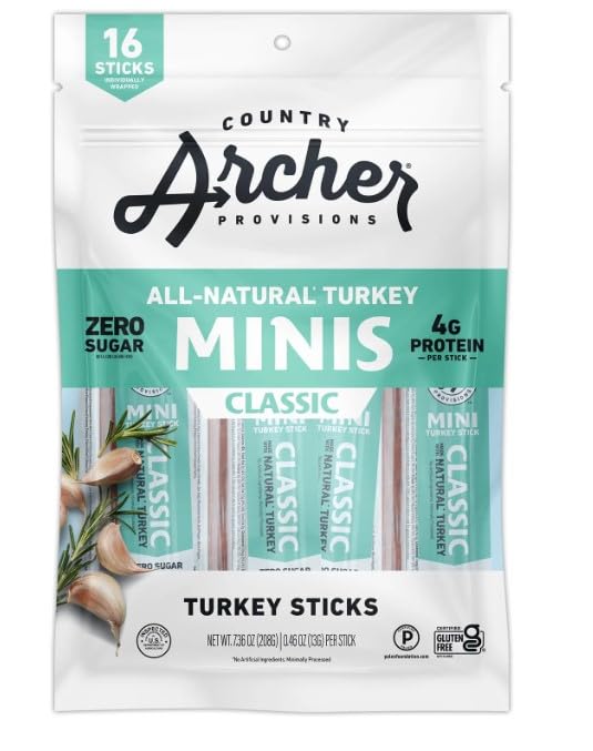 Country Archer mini Turkey Jerky Sticks