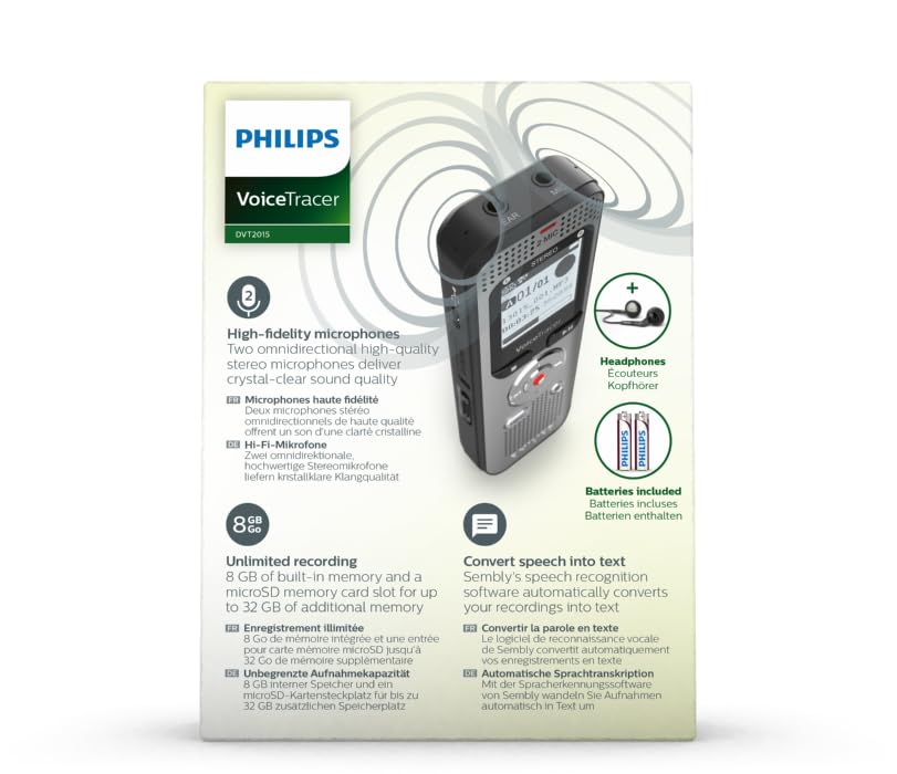 PHILIPS VoiceTracer Audio Recorder