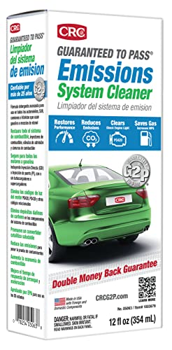 CRC Guaranteed to Pass Emissions Test Formula, 12 Fluid Ounce