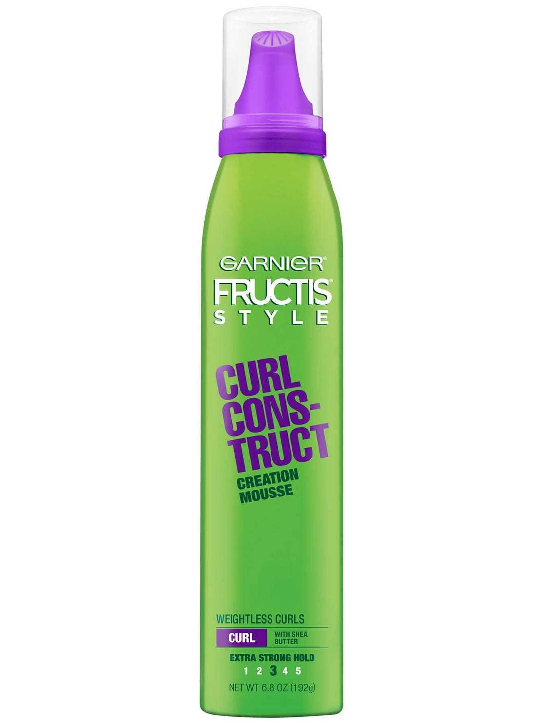 Garnier Fructis Style Curl Construct Creation Mousse Extra Strong Hold, 6.80 Ounces