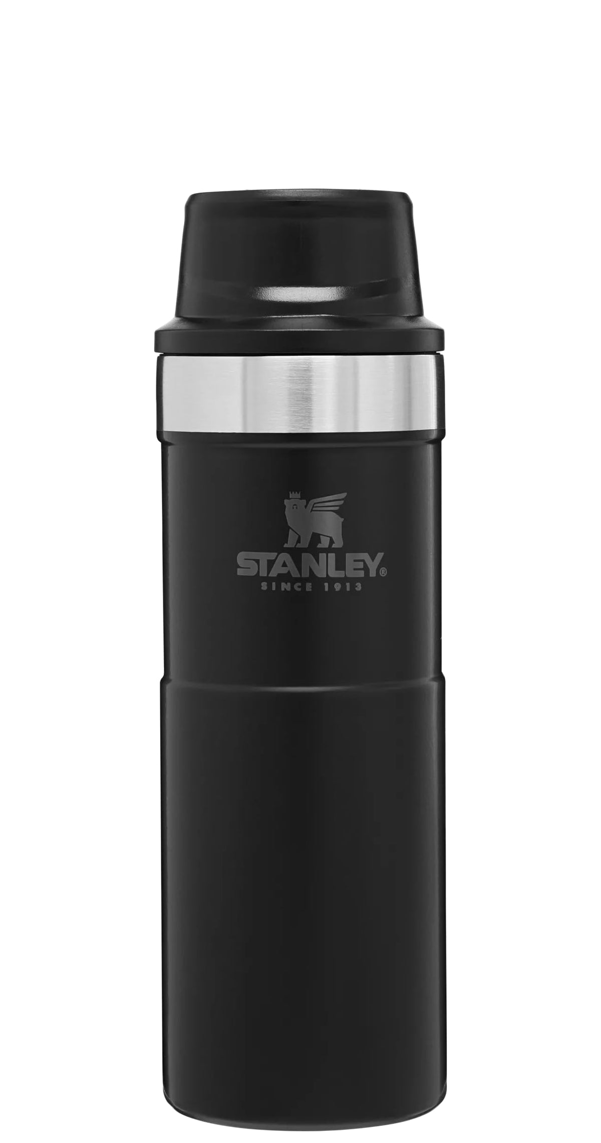 Stanley, Mug Travel Trigger-Action Matte Black Classic 20 Ounce