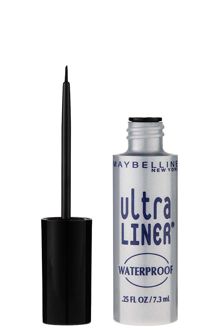 Maybelline New York Ultra-Liner Liquid Liner, Waterproof, Black 135L-01 , 0.25 fl oz (7.3 ml)
