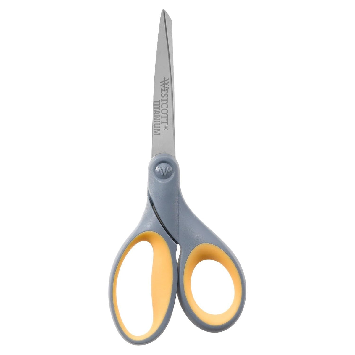 Westcott Titanium Bonded Scissors With Soft Handles, 7" Straight, single (13526)