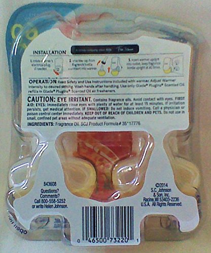 10 Glade Plugins Scented Oil Refill RED HONEYSUCKLE NECTAR NEW In Package HONEY
