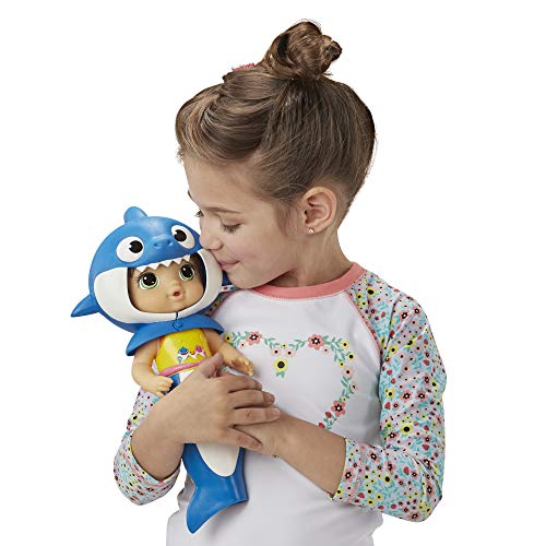 Baby Alive- Baby Shark Brunette, Multicolour (Hasbro E8595FF1)